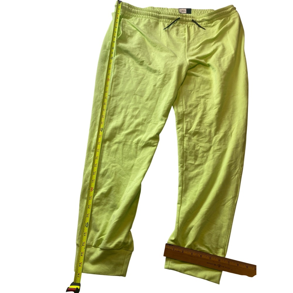 Tek Gear Mens 2XLT Awakening Green Ultra Soft Fleece Jogger Pants MT21A151XS NEW - Picture 2 of 5